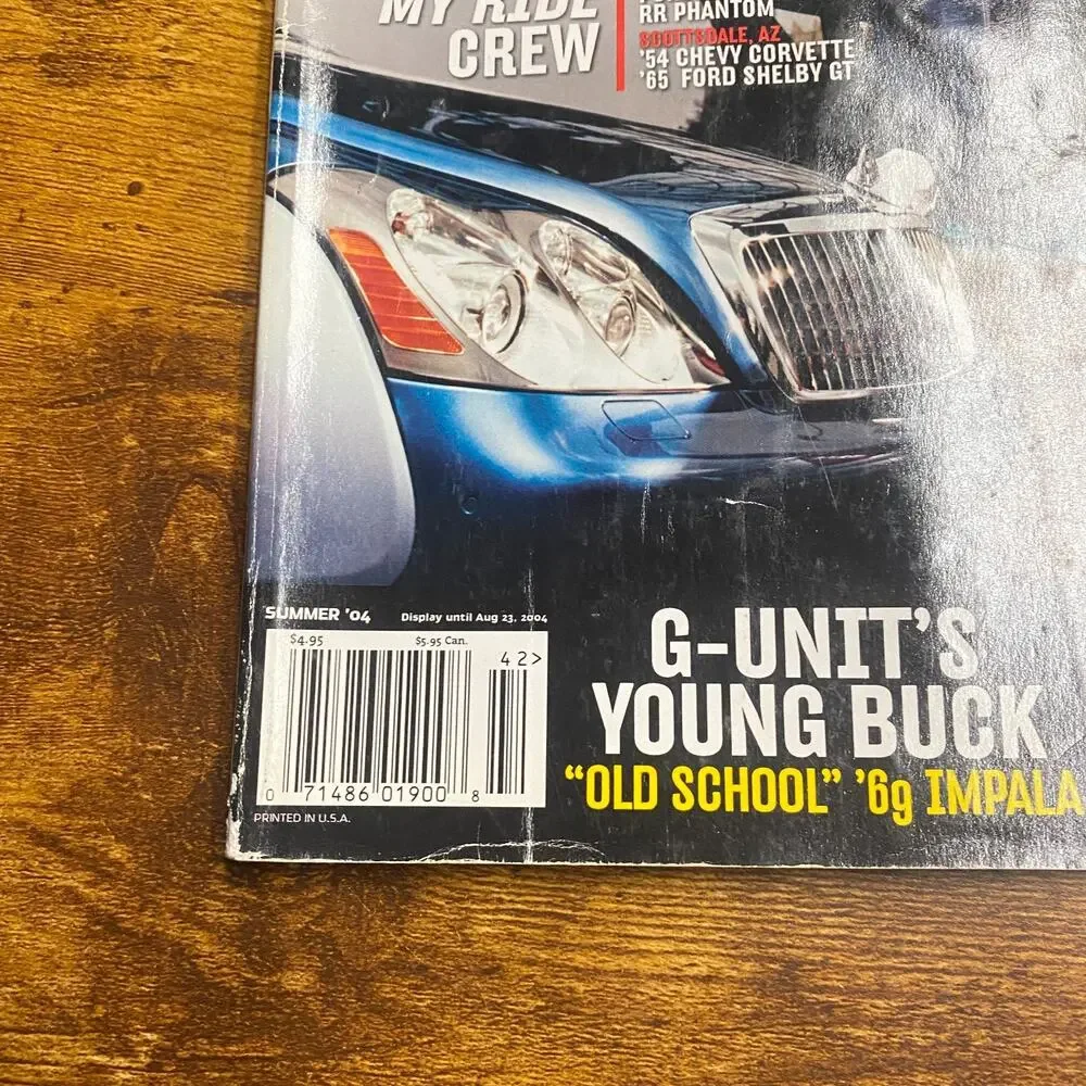 RIDES Magazine by King - Summer 2004 Ja Rule , G-Unit Pimp My Ride
